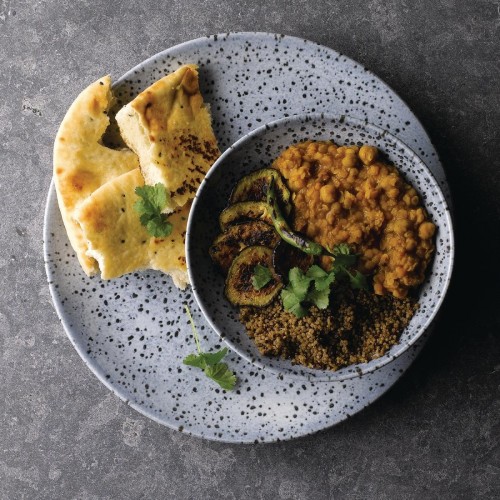 Churchill Mineral Coupe Plates Blue 288mm