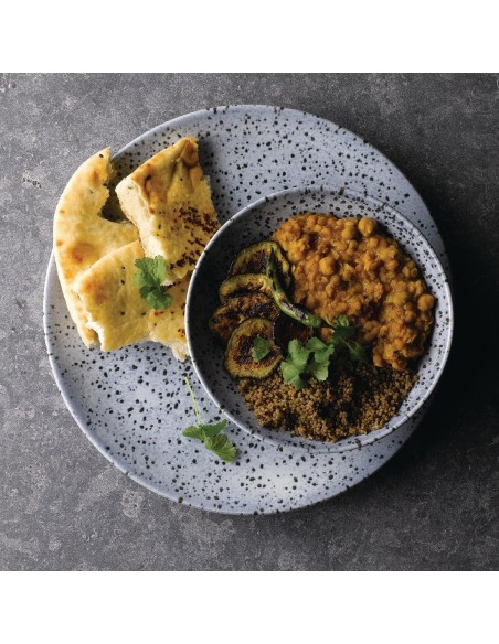 Churchill Mineral Coupe Plates Blue 288mm