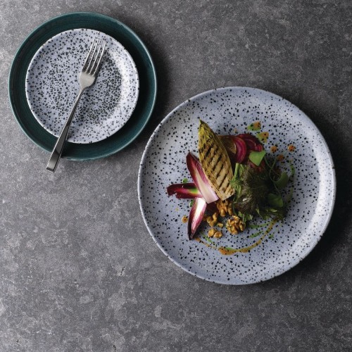 Churchill Mineral Coupe Plates Blue 288mm