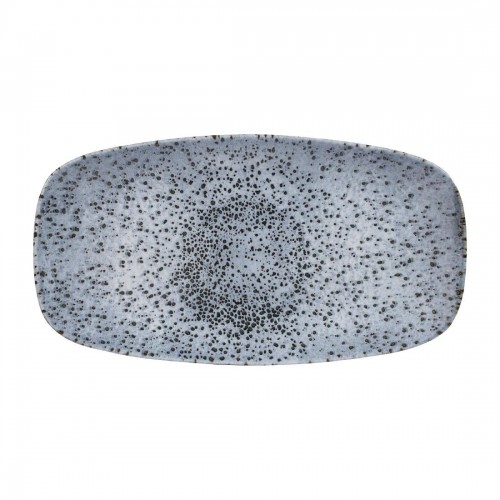 Churchill Mineral Oblong Chef Plate Blue 189 x 355mm