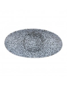 Churchill Mineral Oval Chef Plates Blue 150 x 299mm