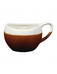 Churchill Super Vitrified Churchill Monochrome Bulb Cups Cinnamo