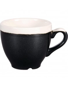 Churchill Super Vitrified Churchill Monochrome Espresso Cup Onyx