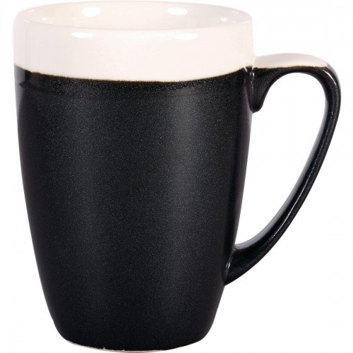 Churchill Super Vitrified Churchill Monochrome Profile Mug Onyx 