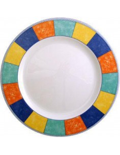 Churchill New Horizons Chequered Border Classic Plates 310mm