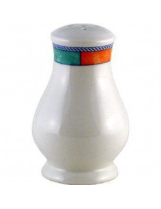 Churchill New Horizons Chequered Border Sandringham Pepper Shakers