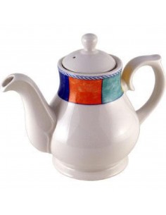 Churchill New Horizons Chequered Border Tea and Coffee Pots 426ml