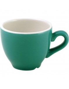 Churchill New Horizons Colour Glaze Espresso Cups Green 85ml