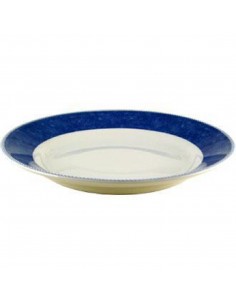 Churchill New Horizons Marble Border Mediterranean Dishes Blue 280mm