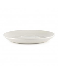 Churchill Plain Whiteware Large Saucers 165mm