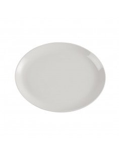Churchill Plain Whiteware Oval Plates 340mm