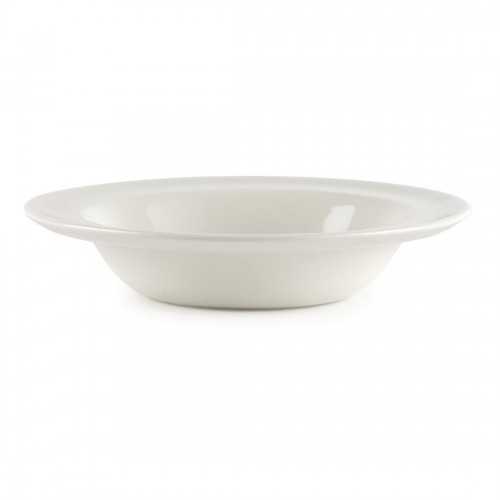 Churchill Plain Whiteware Pasta Plates 280mm