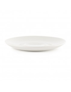 Churchill Plain Whiteware Saucers 160mm