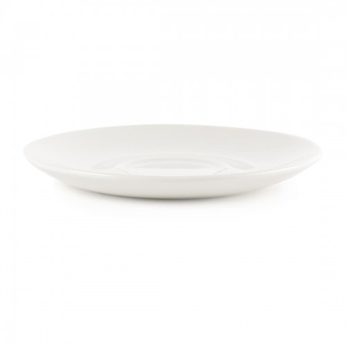 Churchill Plain Whiteware Saucers 160mm