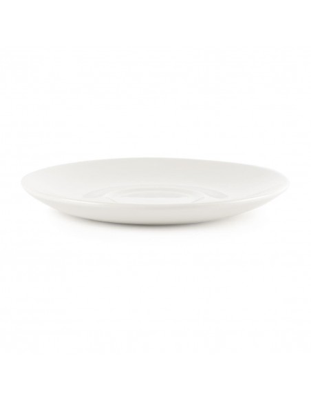 Churchill Plain Whiteware Saucers 160mm