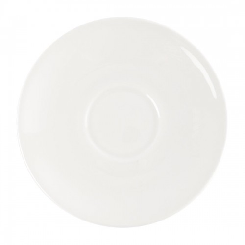 Churchill Plain Whiteware Saucers 160mm