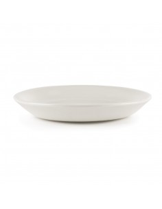 Churchill Plain Whiteware Small Saucers 140mm