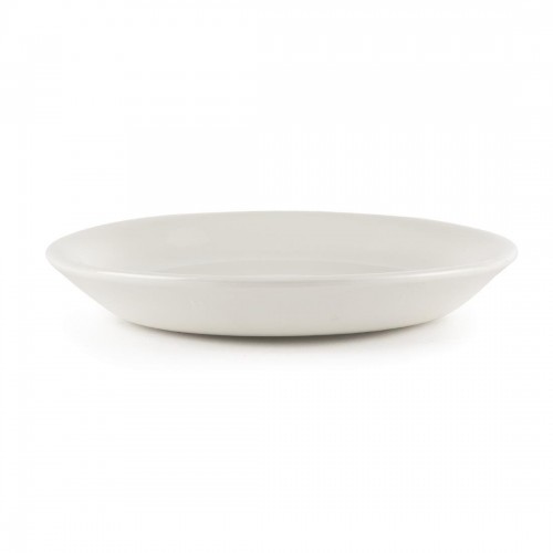 Churchill Plain Whiteware Small Saucers 140mm