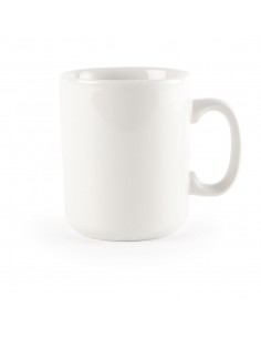 Churchill Plain Whiteware Windsor Mugs 284ml