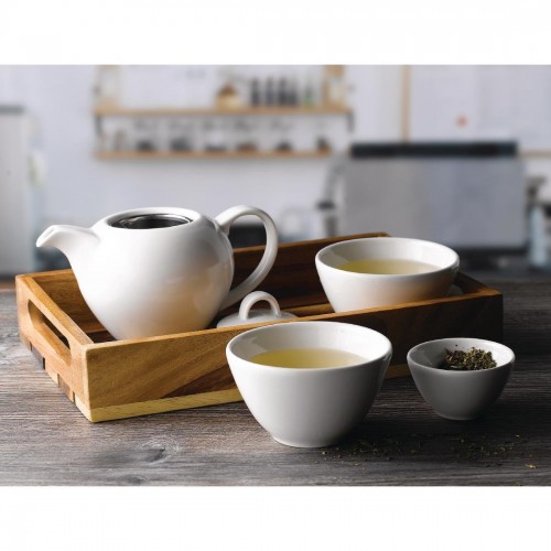 Churchill Profile Dip Pots White 2oz 70mm