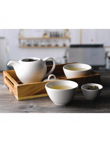 Churchill Profile Dip Pots White 2oz 70mm