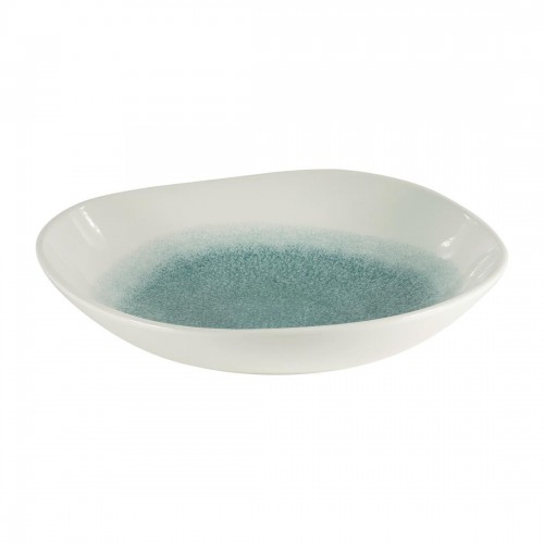 Churchill Super Vitrified Churchill Raku Lotus Bowl Jade Green 2