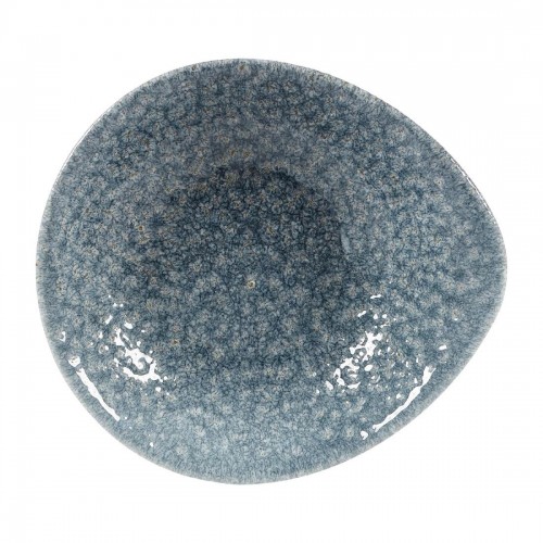 Churchill Super Vitrified Churchill Raku Round Dish Topaz Blue 1