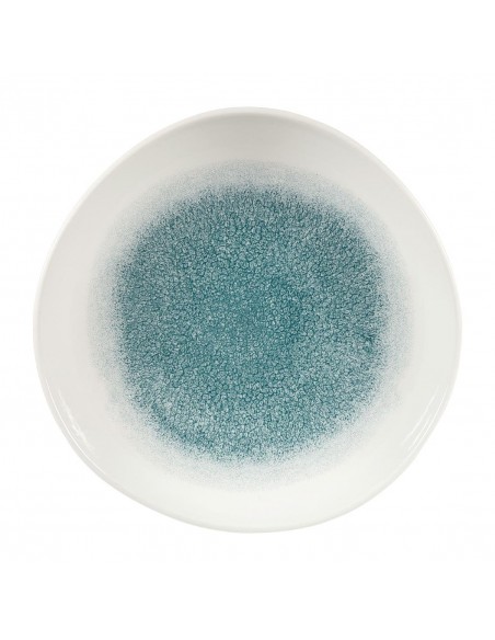 Churchill Super Vitrified Churchill Raku Round Trace Plate Jade 