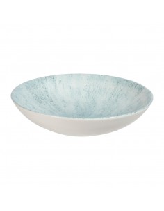 Churchill Stone Coupe Bowls Aquamarine 15oz 182mm