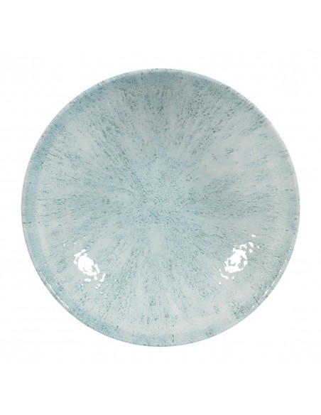 Churchill Stone Coupe Bowls Aquamarine 15oz 182mm