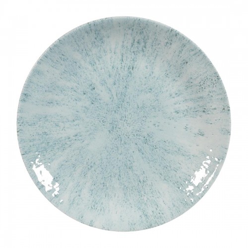 Churchill Stone Coupe Plates Aquamarine 165mm