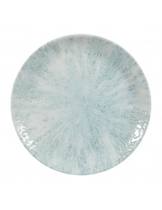 Churchill Stone Coupe Plates Aquamarine 217mm