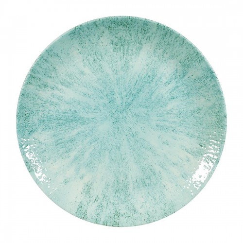 Churchill Stone Coupe Plates Aquamarine 260mm