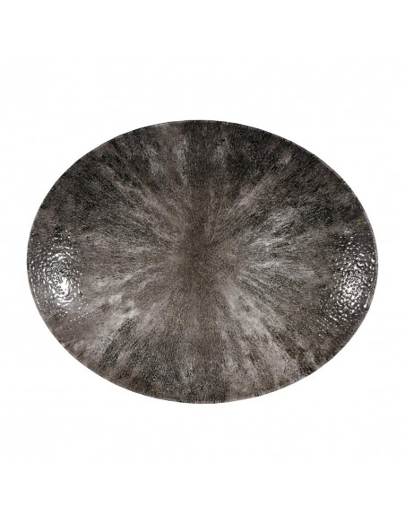 Churchill Super Vitrified Churchill Stone Quartz Black Orbit Ova