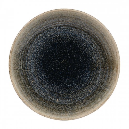 Churchill Stonecast Aqueous Coupe Plates Blue 165mm