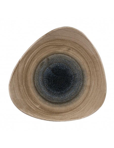 Churchill Stonecast Aqueous Triangular Plates Blue 311mm