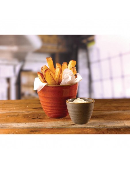 Churchill Super Vitrified Churchill Stonecast Round Dip Pots Bar