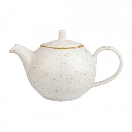 Churchill Stonecast Beverage Pots Barley White 852ml