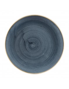 Churchill Stonecast Coupe Bowls Blueberry 182mm