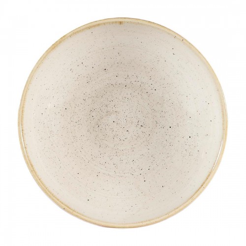 Churchill Stonecast Coupe Bowls Nutmeg Cream 182mm
