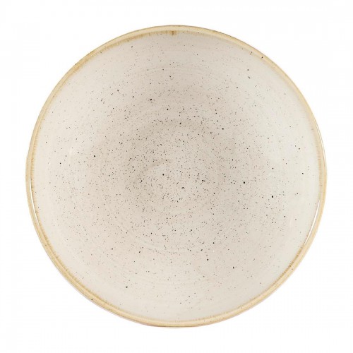 Churchill Stonecast Coupe Bowls Nutmeg Cream 182mm