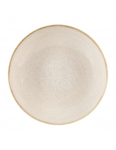 Churchill Stonecast Coupe Bowls Nutmeg Cream 310mm