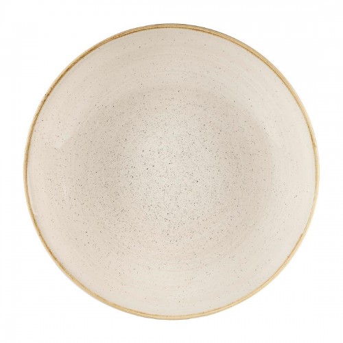 Churchill Stonecast Coupe Bowls Nutmeg Cream 310mm