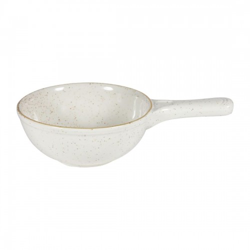 Churchill Stonecast Deep Skillet Pans Barley White 245mm