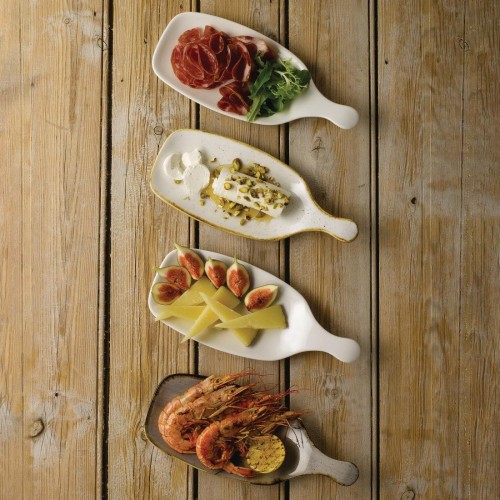 Churchill Super Vitrified Churchill Stonecast Handled Paddles Ba