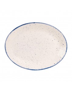 Churchill Super Vitrified Churchill Stonecast Hints Oval Plates 