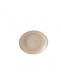 Churchill Super Vitrified Churchill Stonecast Oval Coupe Plate N