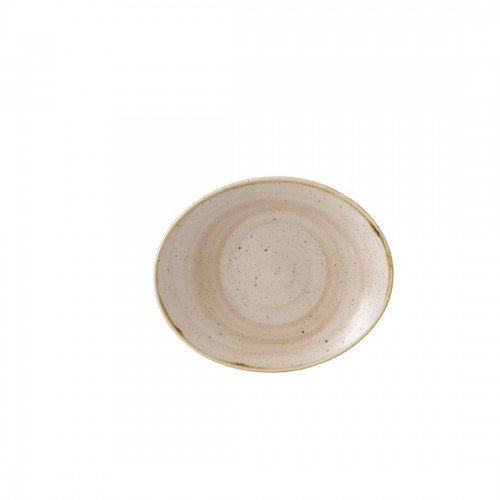 Churchill Super Vitrified Churchill Stonecast Oval Coupe Plate N