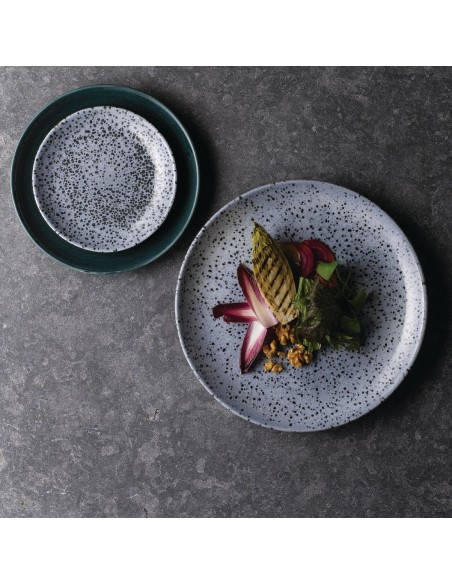 Churchill Stonecast Patina Coupe Bowls Rustic Teal 40oz 248mm