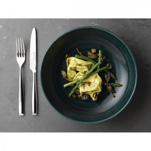 Churchill Stonecast Patina Coupe Bowls Rustic Teal 40oz 248mm